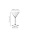 SPIEGELAU Lifestyle Martini Glass 