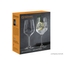 NACHTMANN Tattoo Wine/Spritz Glass - botanical black in the packaging