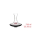 RIEDEL Ultra Decanter filled with a drink on a white background