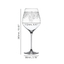 SPIEGELAU Arabesque Burgundy Glass 