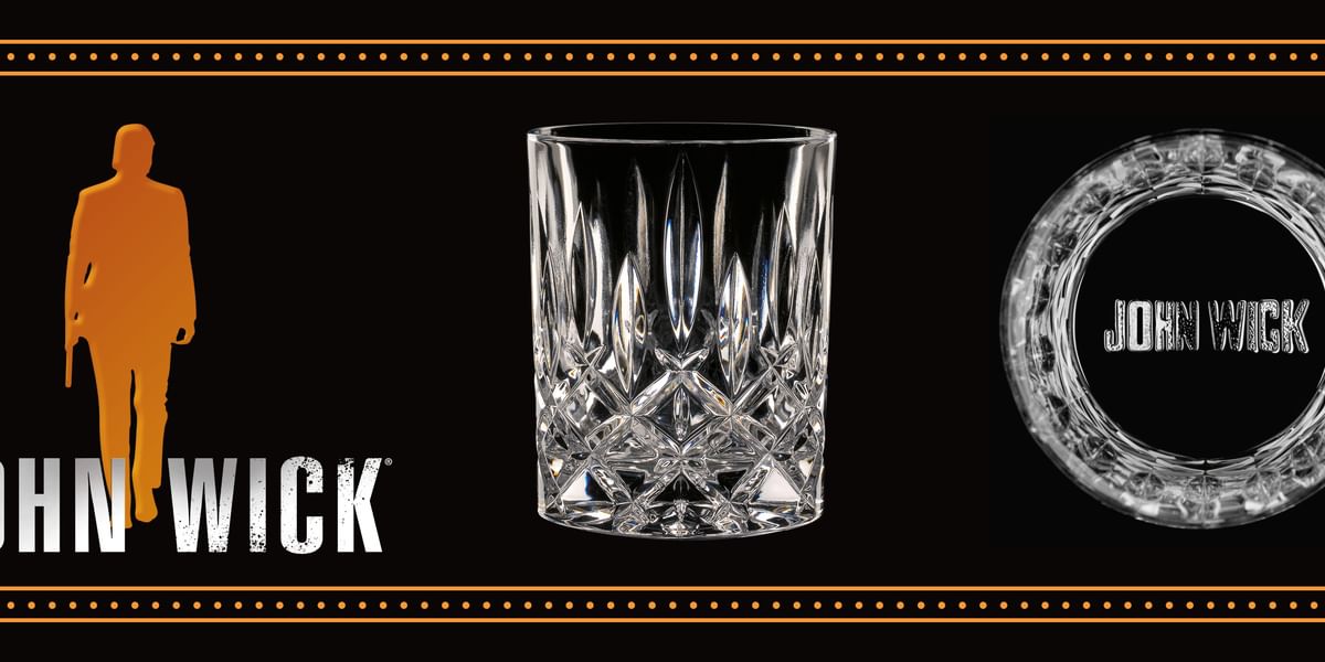 Nachtmann - Lot De 2 Verres à Whisky John Wick En Cristal 295 Ml | Lave-vaisselle Design Classique