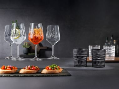 NACHTMANN Tattoo Cocktail Glasses and NACHTMANN Ethno Tumblers