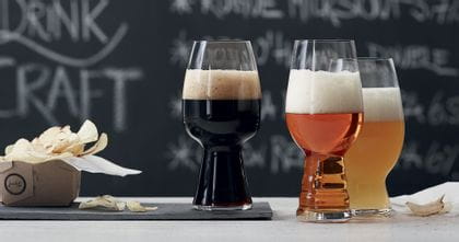 Spiegelau Craft Beer Collection Chalk Board Background