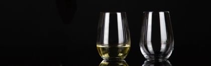 RIEDEL stemless white wine glasses