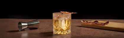Maple Old Fashioned cocktail served in a NACHTMANN Noblesse Single Old Fashioned glass