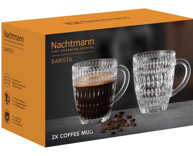 Kartonage eines 2er-Sets NACHTMANN Barista Kaffeetasse